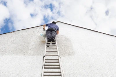 Peinture extérieure à Melrand — façades et ravalement